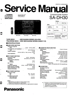 Technics-SADH-30-Service-Manual电路原理图.pdf