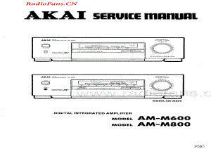 Akai-AMM600-int-sm维修电路图 手册.pdf
