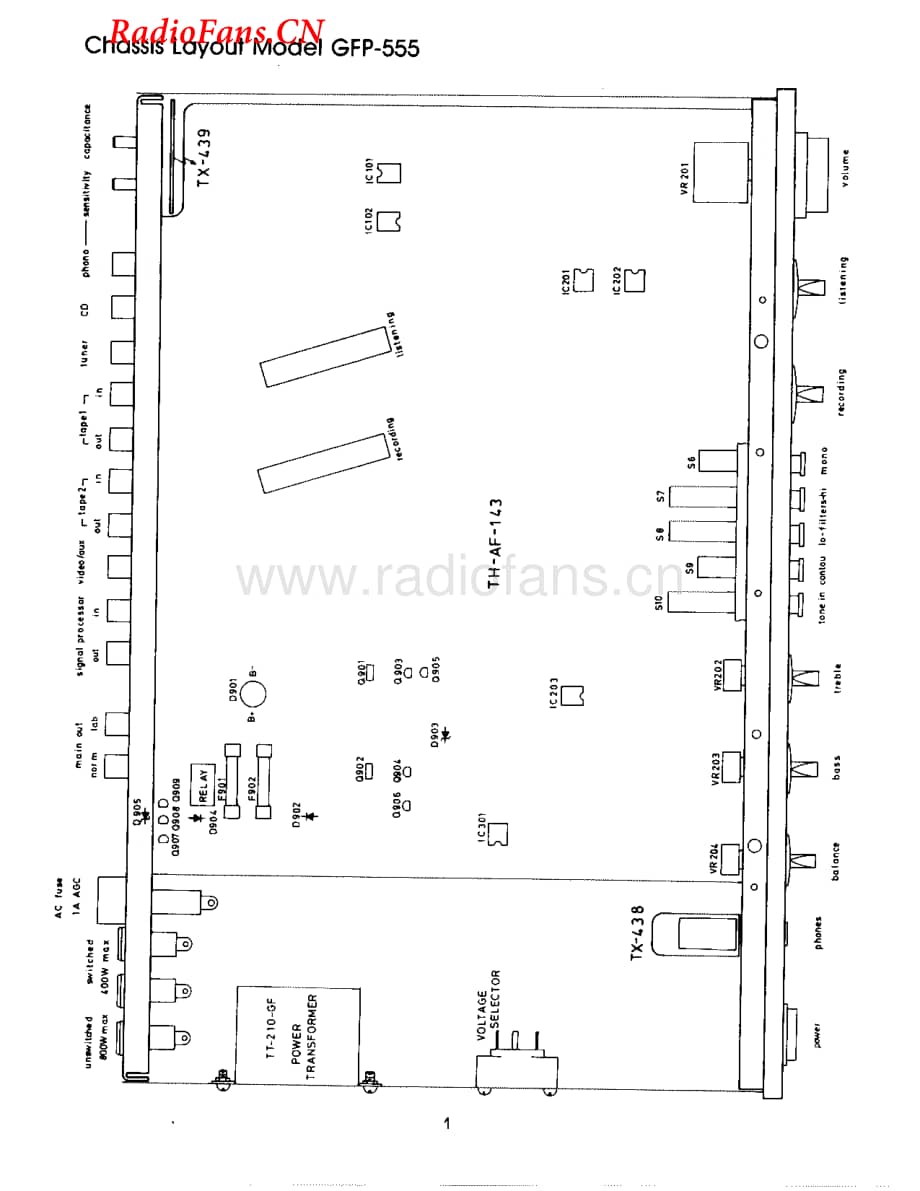 Adcom-GFP555-pre-sm维修电路图 手册.pdf_第2页