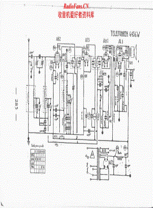 Telefunken-6436-W-Schematic电路原理图.pdf