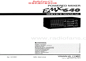 Yamaha-EMX-640-Service-Manual电路原理图.pdf