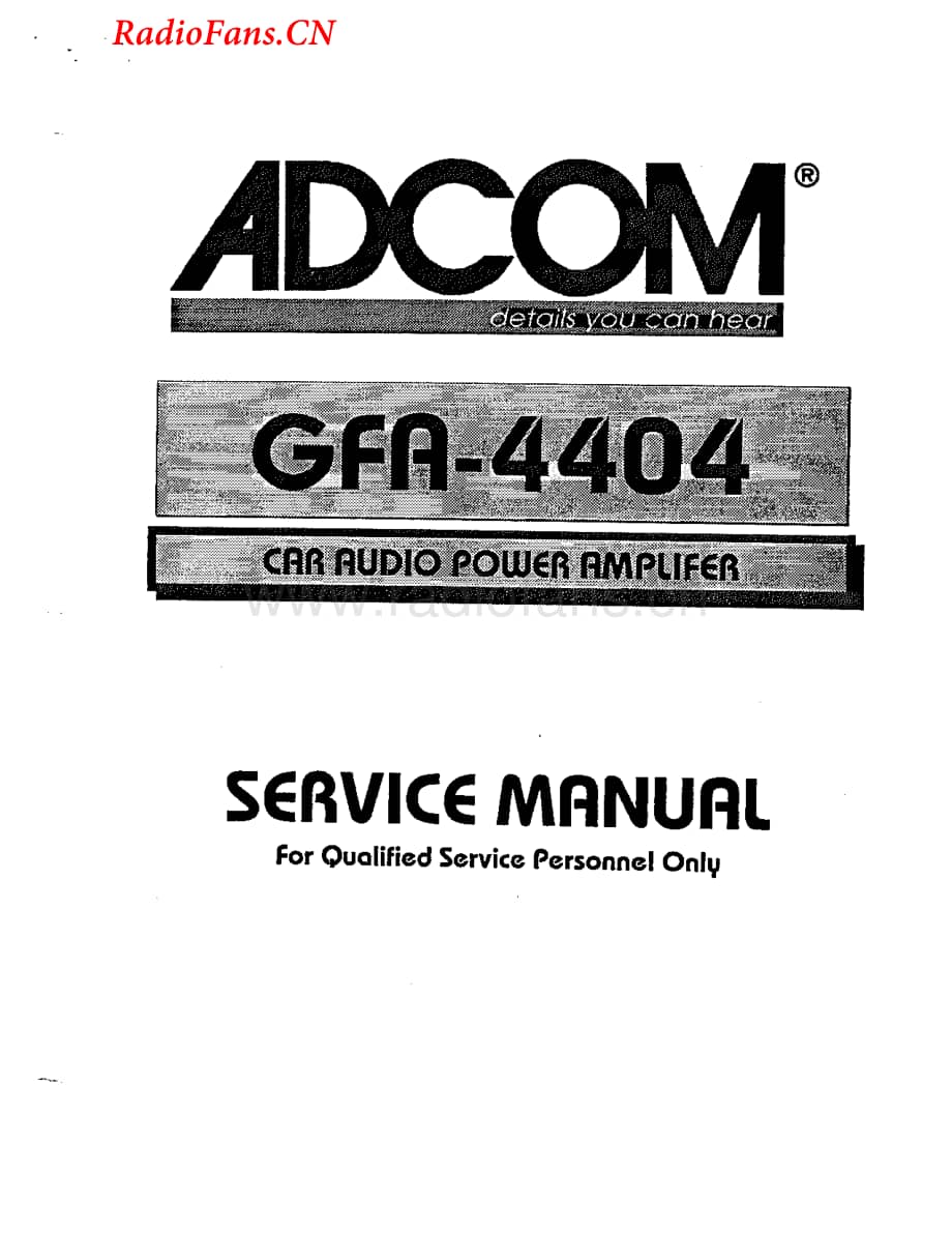Adcom-GFA4404-cpwr-sm维修电路图 手册.pdf_第1页