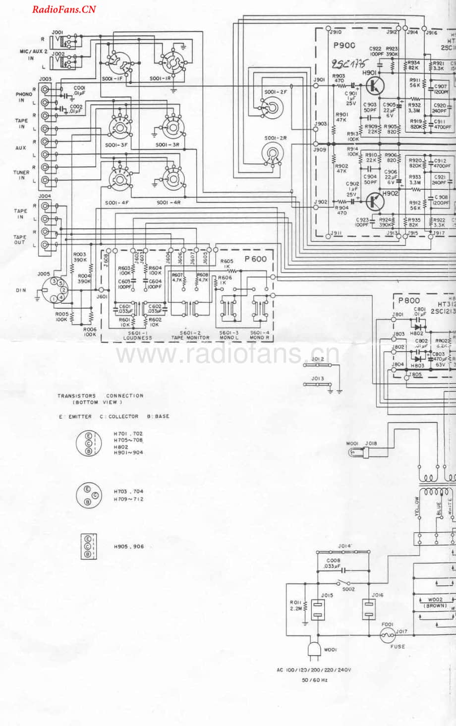Accuphase-1060-int-sch维修电路图 手册.pdf_第1页