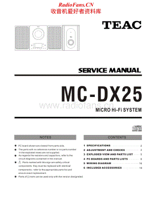 Teac-MC-DX25-Service-Manual电路原理图.pdf