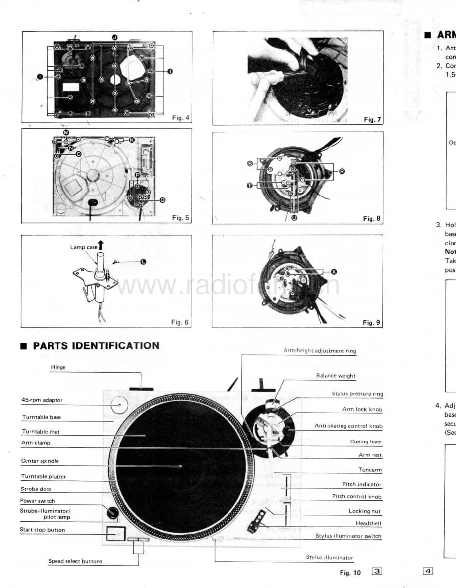 Technics-SL-1200_Mk2-Service-Manual电路原理图.pdf_第3页