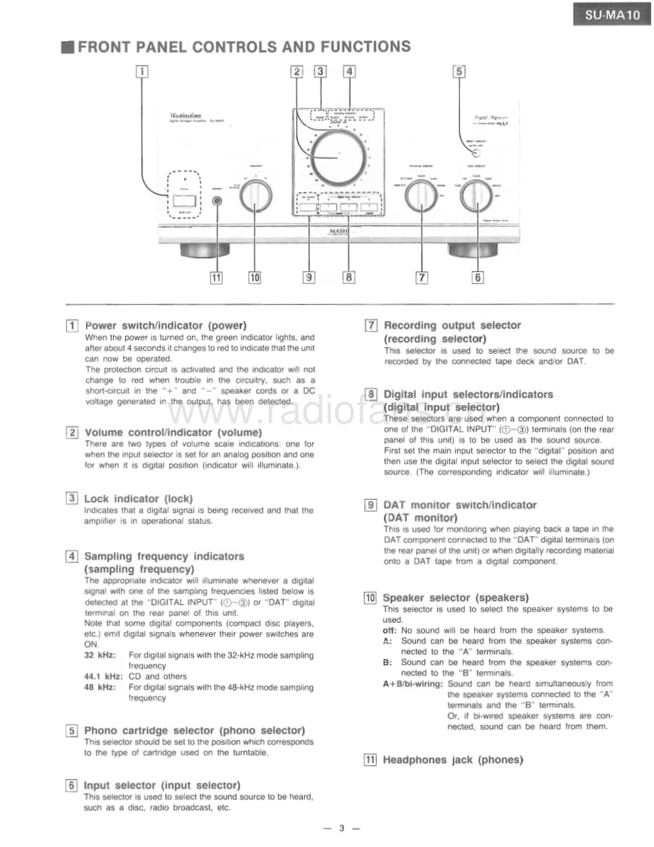 Technics-SUMA-10-Service-Manual电路原理图.pdf_第3页