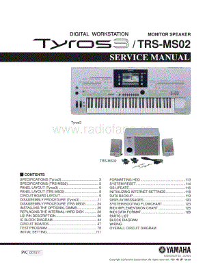 Yamaha-TRSMS-02-Service-Manual电路原理图.pdf