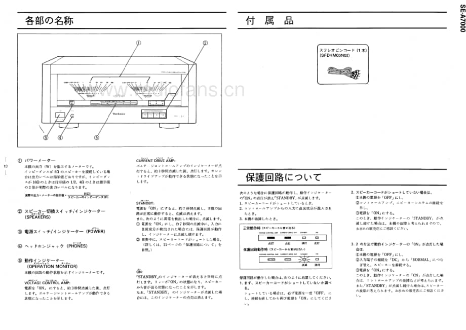 Technics-SEA-7000-Service-Manual电路原理图.pdf_第2页