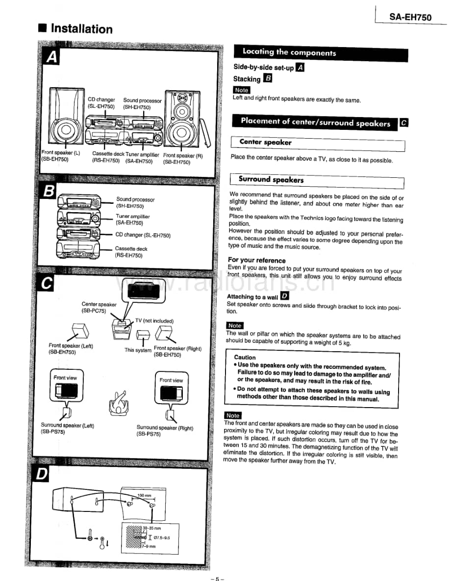 Technics-SAEH-750-Service-Manual电路原理图.pdf_第3页