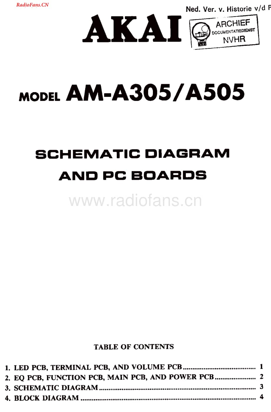 Akai-AMA505-int-sch维修电路图 手册.pdf_第1页