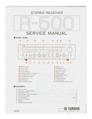 Yamaha-R-500-Service-Manual电路原理图.pdf
