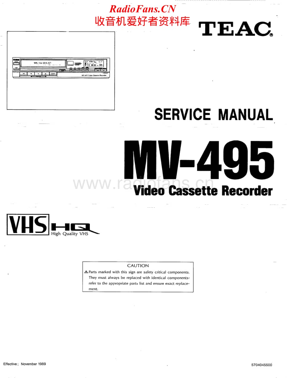 Teac-MV-495-Service-Manual电路原理图.pdf_第1页