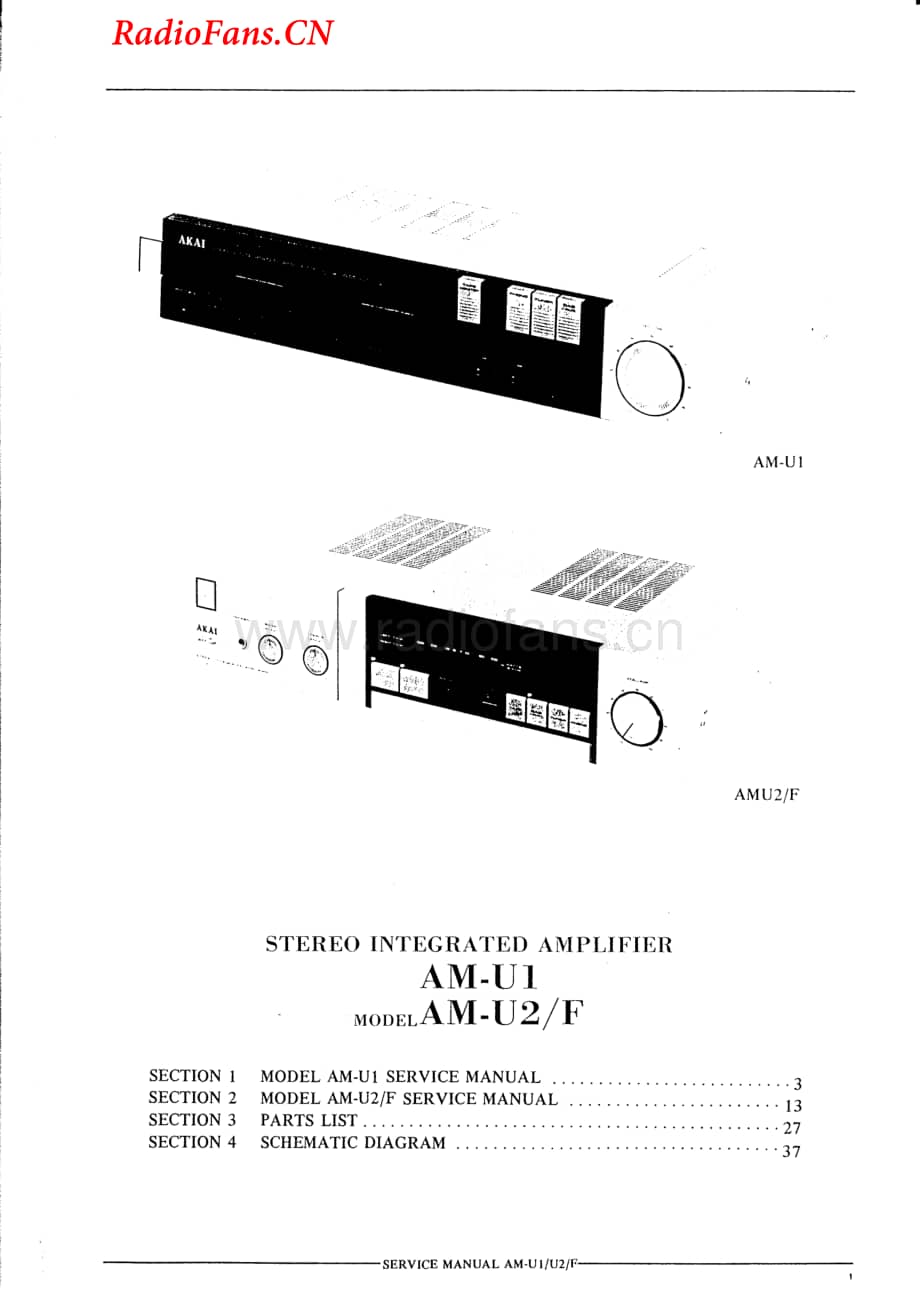 Akai-AMU2F-int-sm维修电路图 手册.pdf_第2页