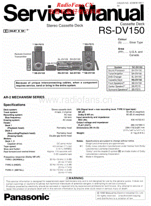 Technics-RSDV-150-Service-Manual电路原理图.pdf