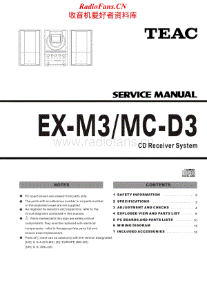 Teac-EX-M3service manual电路原理图.pdf