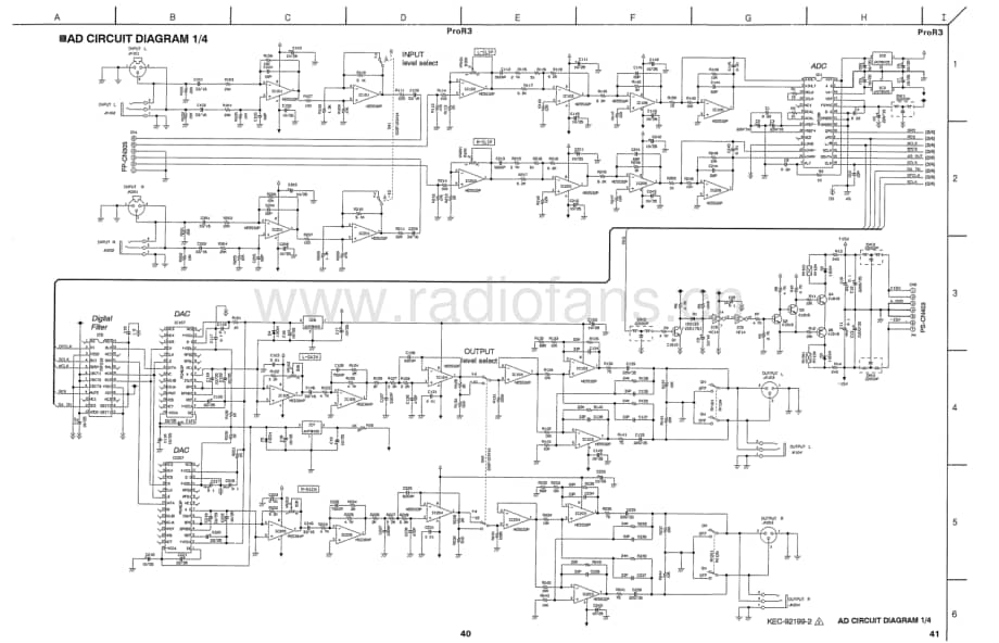 Yamaha-PRO-R-3-Schematic电路原理图.pdf_第1页