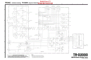 Teac-TR-D2000-Schematic电路原理图.pdf