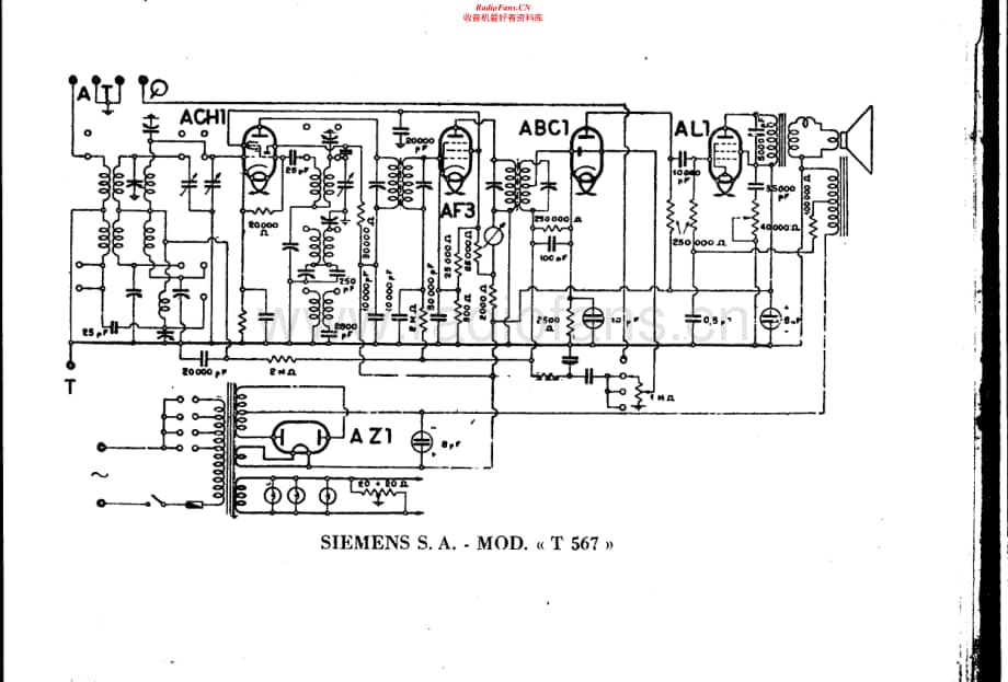 Telefunken-567-Schematic电路原理图.pdf_第1页