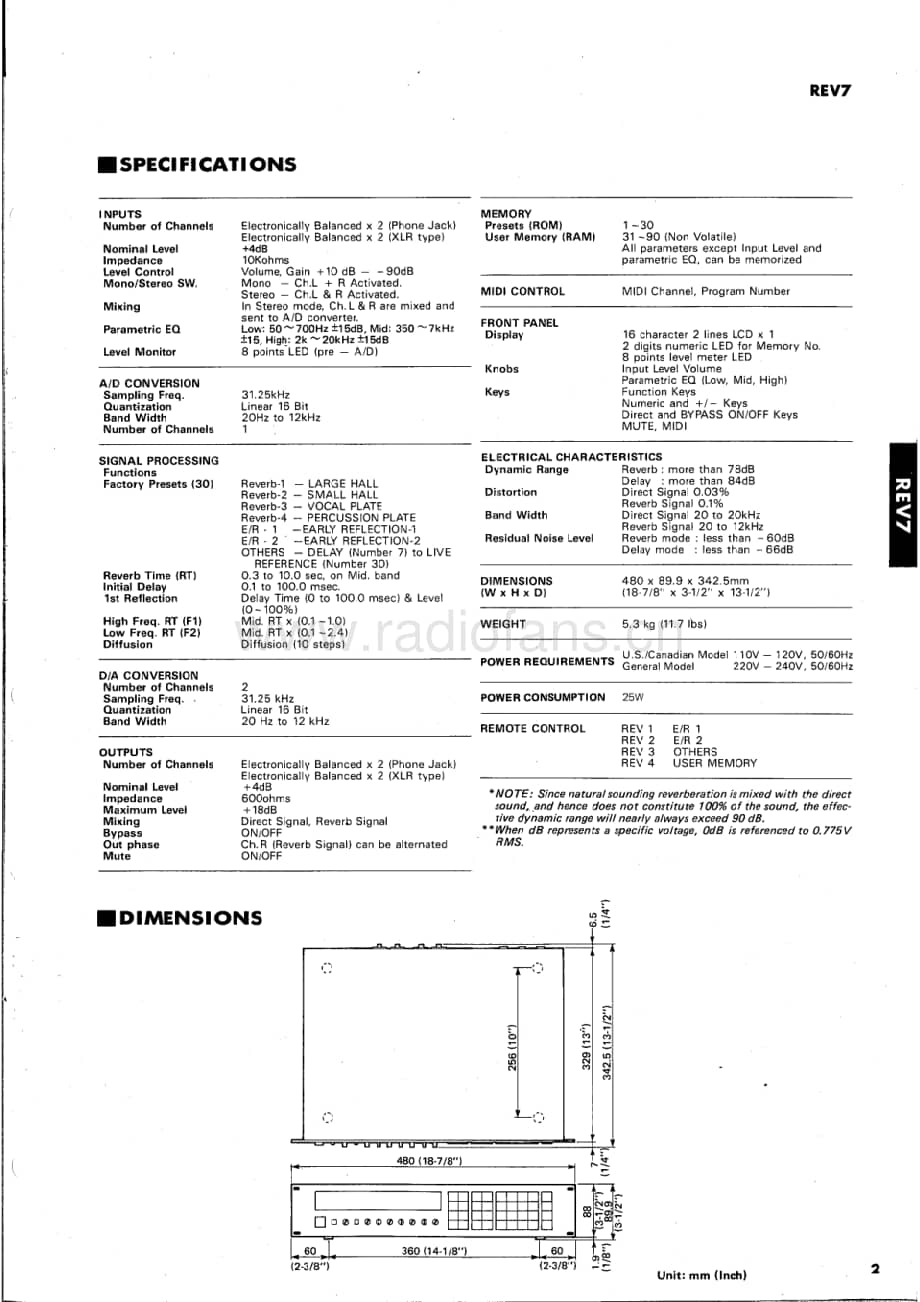 Yamaha-REV-7-Service-Manual电路原理图.pdf_第3页
