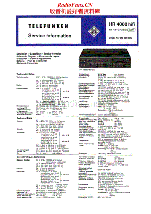 Telefunken-HR-4000-Service-Manual电路原理图.pdf