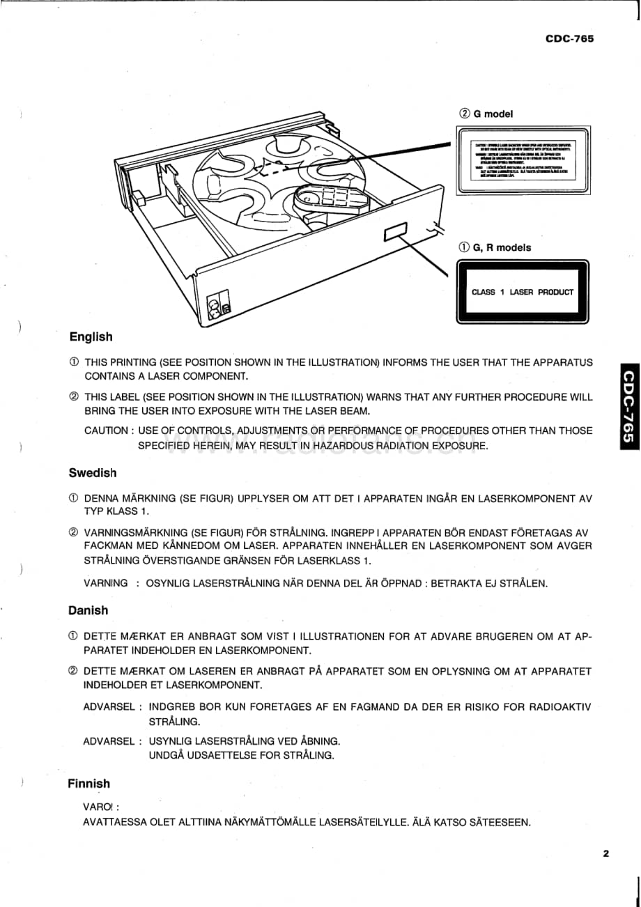 Yamaha-CDC-765-Service-Manual电路原理图.pdf_第3页