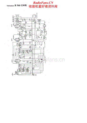 Telefunken-B744-GWK-Schematic电路原理图.pdf