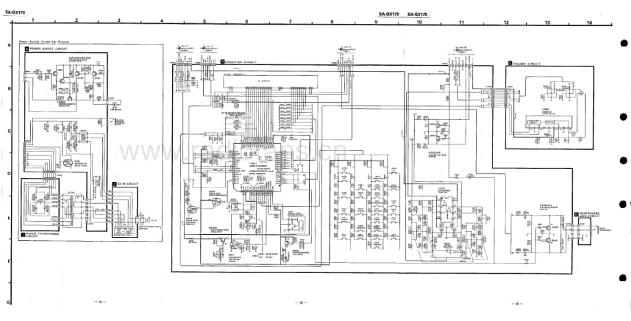 Technics-SAGX-170-Schematics电路原理图.pdf_第3页