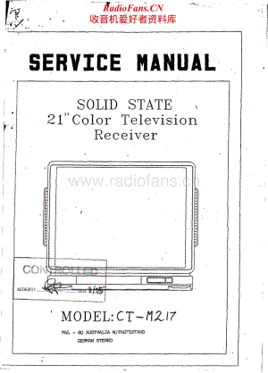 Teac-CT-M217-Service-Manual电路原理图.pdf