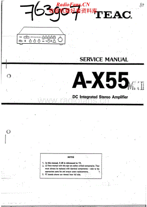 Teac-AX-55-Service-Manual电路原理图.pdf