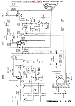 Telefunken-1S-65-WK-Schematic电路原理图.pdf