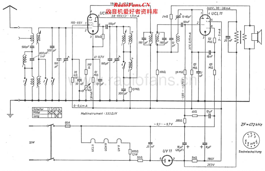 Telefunken-8H-43-GW-Schematic电路原理图.pdf_第1页