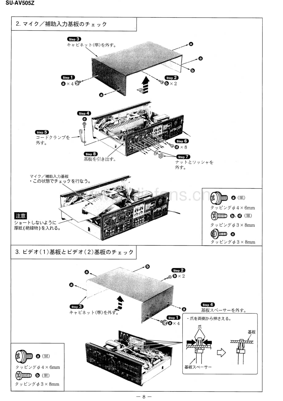 Technics-SUAV-505-Z-Service-Manual电路原理图.pdf_第2页