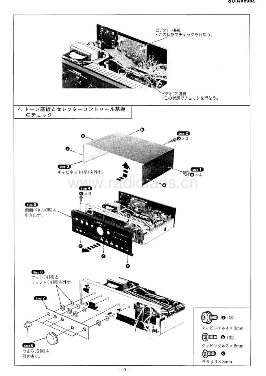 Technics-SUAV-505-Z-Service-Manual电路原理图.pdf_第3页
