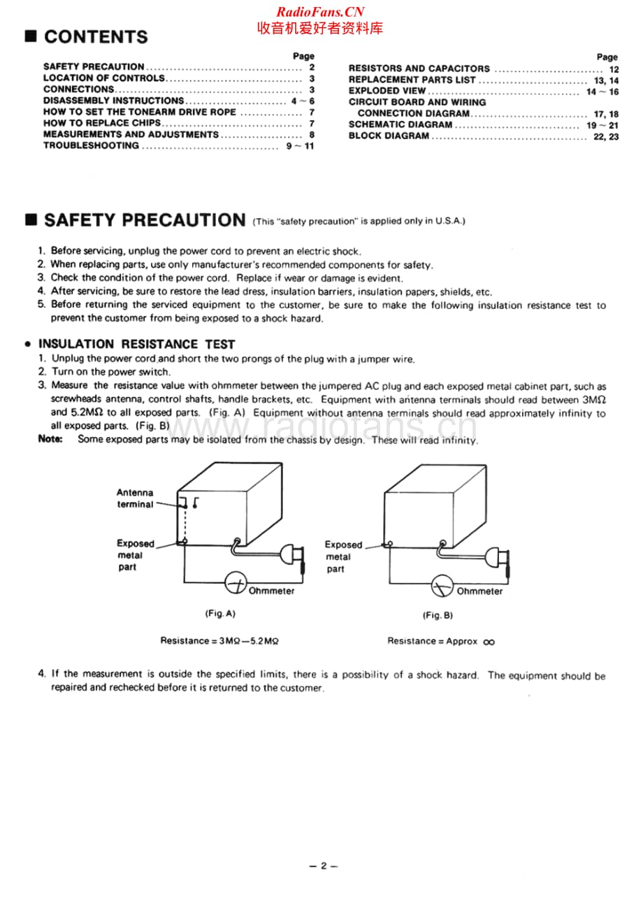 Technics-SLL-1-Service-Manual电路原理图.pdf_第2页
