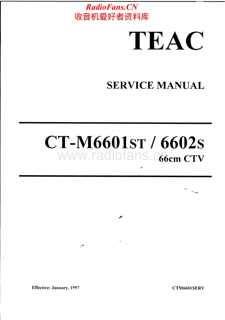 Teac-CT-M6601-Service-Manual电路原理图.pdf_第1页
