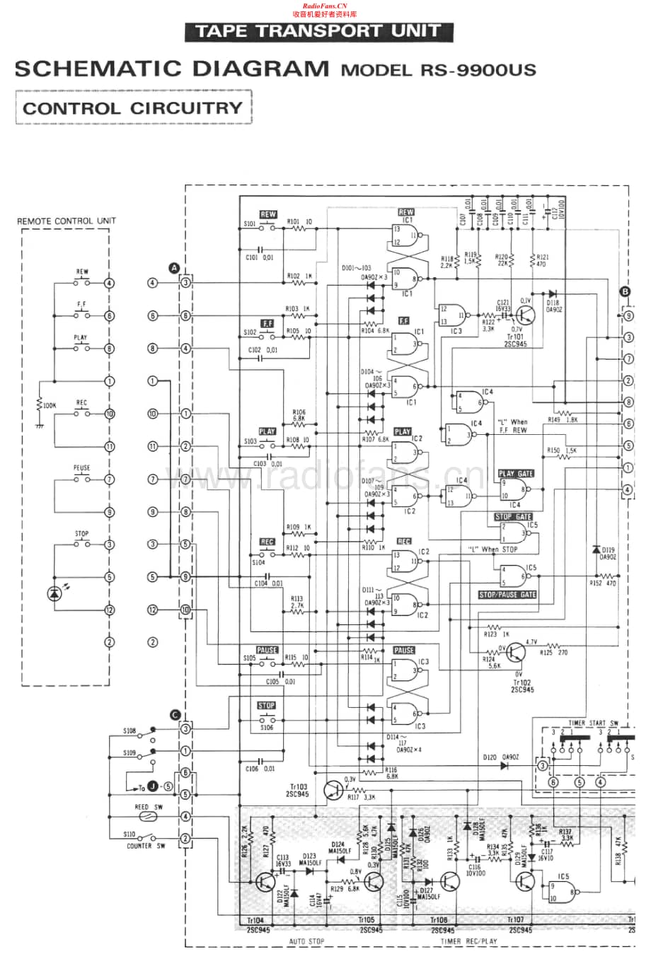 Technics-RS-9900-US-Schematics电路原理图.pdf_第1页