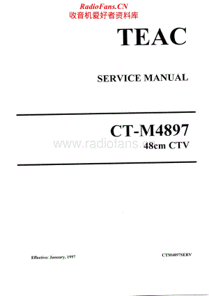 Teac-CT-M4897-Service-Manual电路原理图.pdf
