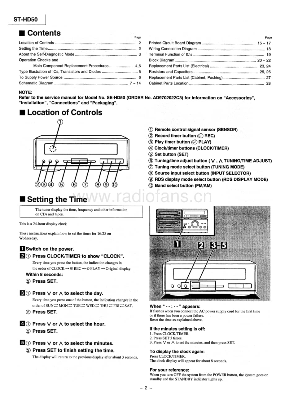 Technics-ST-HD-50-Service-Manual电路原理图.pdf_第2页