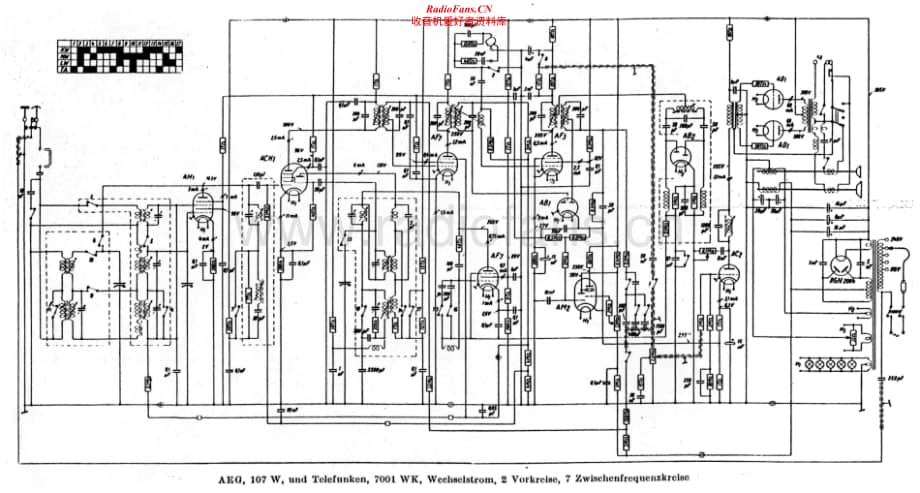 Telefunken-7001-Schematic电路原理图.pdf_第1页