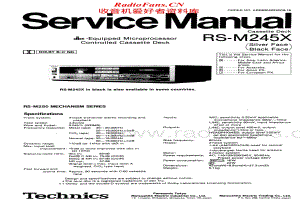 Technics-RSM-245-X-Service-Manual电路原理图.pdf