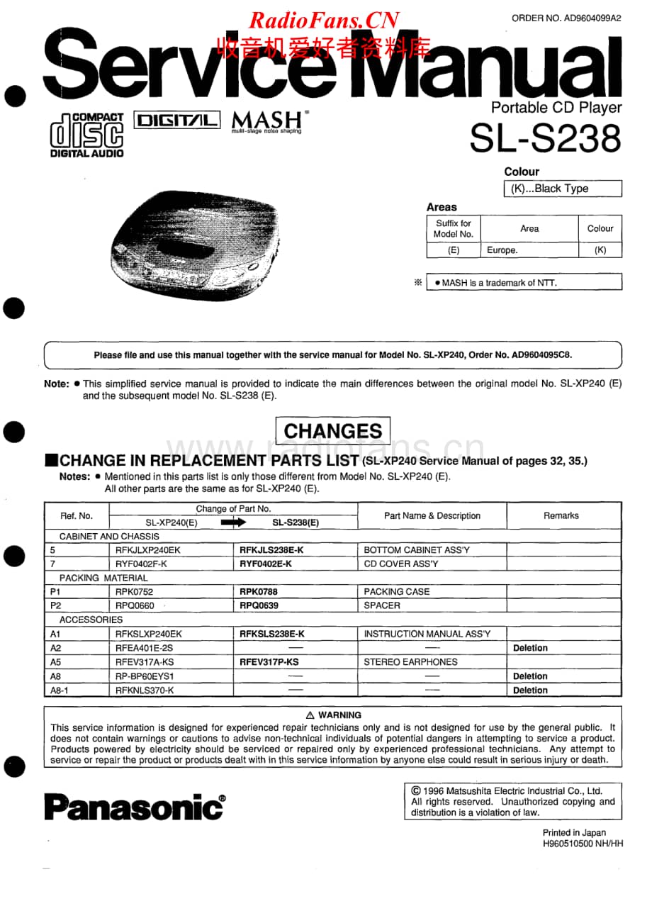 Technics-SLS-238-Service-Manual电路原理图.pdf_第1页