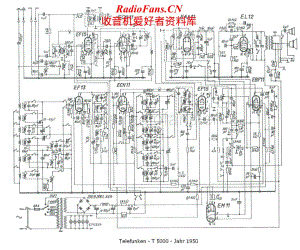 Telefunken-T5000-Schematic电路原理图.pdf