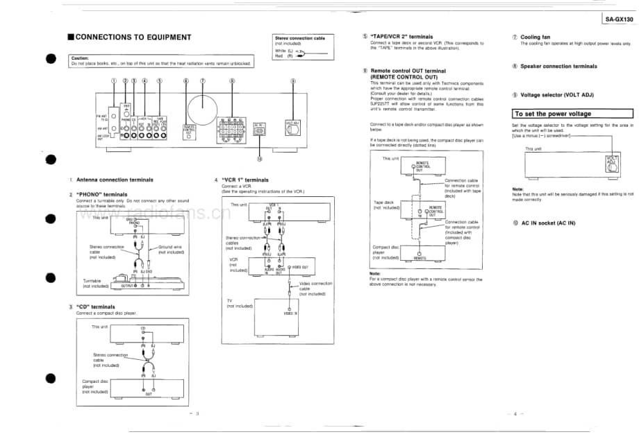 Technics-SAEX-130-Service-Manual电路原理图.pdf_第3页