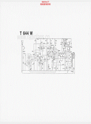 Telefunken-T644-W-Schematic-2电路原理图.pdf