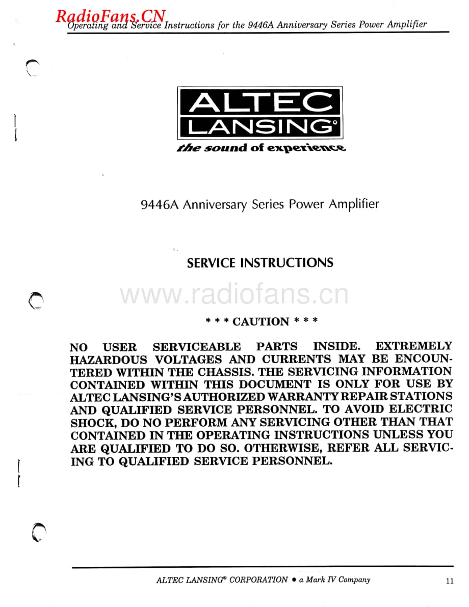 AltecLansing-9446A-pwr-sch维修电路图 手册.pdf_第1页