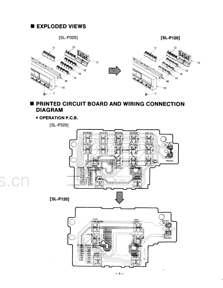 Technics-SLP-120-Service-Manual电路原理图.pdf_第3页