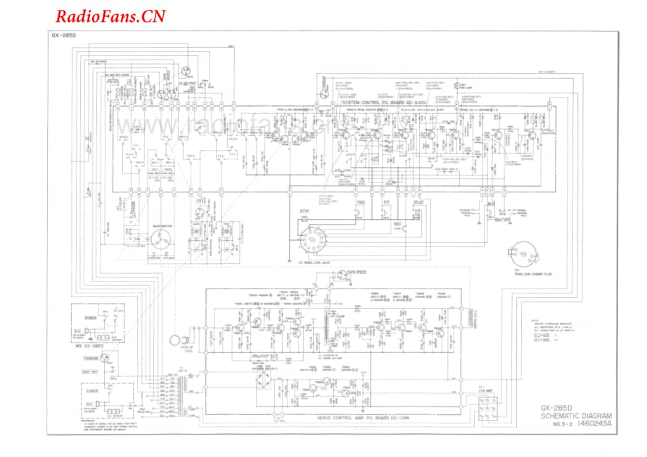 Akai-GX285D-tape-sch维修电路图 手册.pdf_第2页