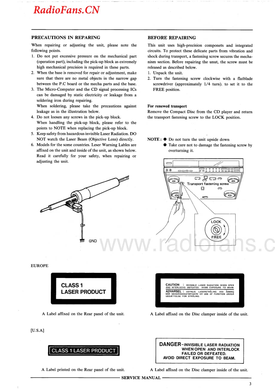Akai-CD62-cd-sm维修电路图 手册.pdf_第3页