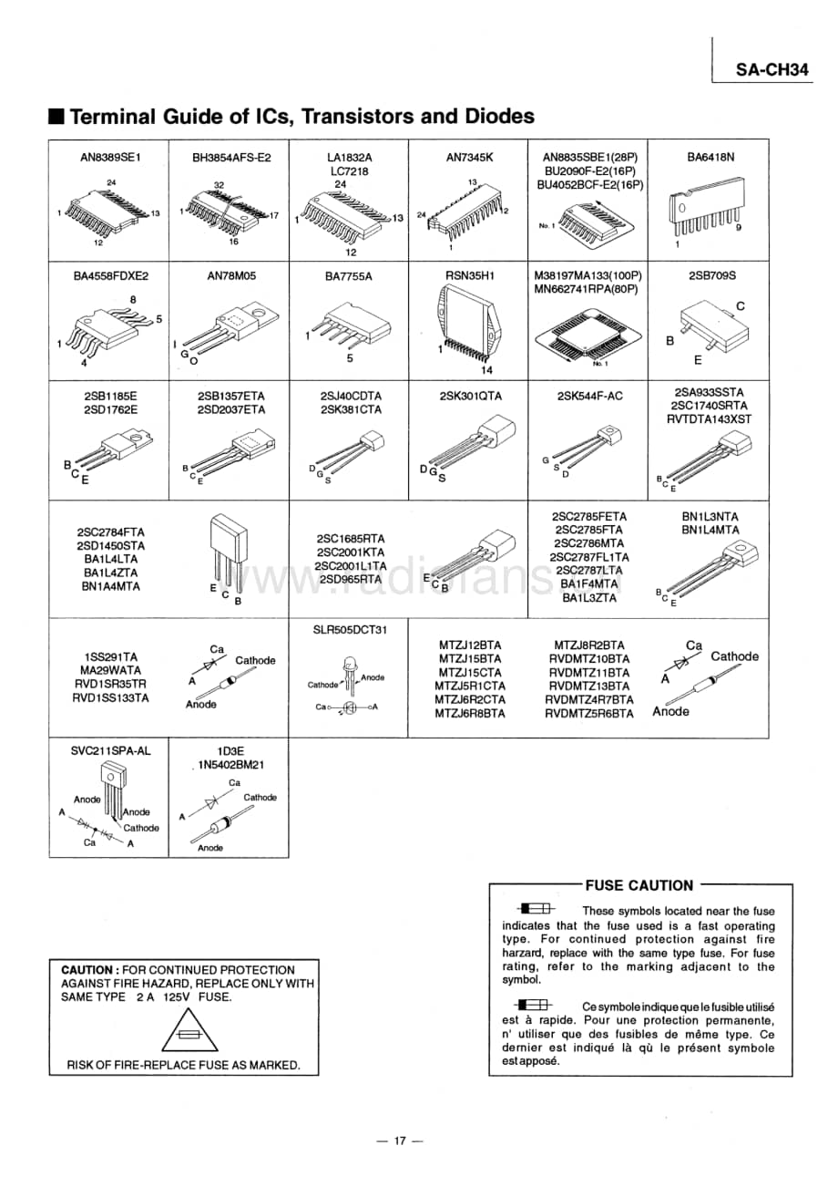 Technics-SACH-34-Service-Manual电路原理图.pdf_第2页