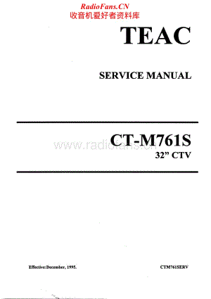 Teac-CT-M761-S-Service-Manual电路原理图.pdf